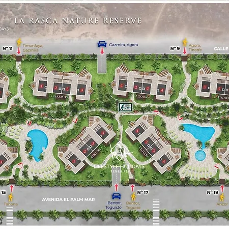 Dom wakacyjny Ancor 0-3 Pool View 1b Palm-mar