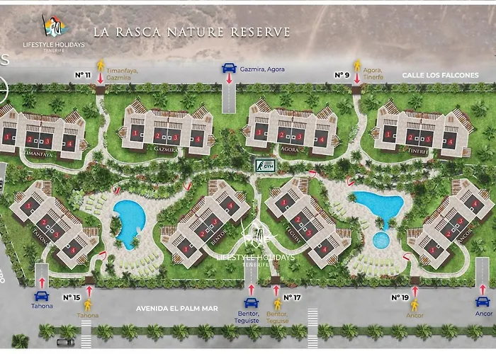 Casa vacanze Ancor 0-3 Pool View 1b Palm-mar